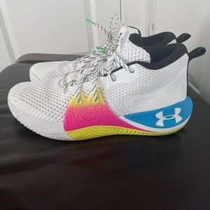 Men's Under Armour Embiid One Basketball Sneakers Size 10.5 (Worn one time)
